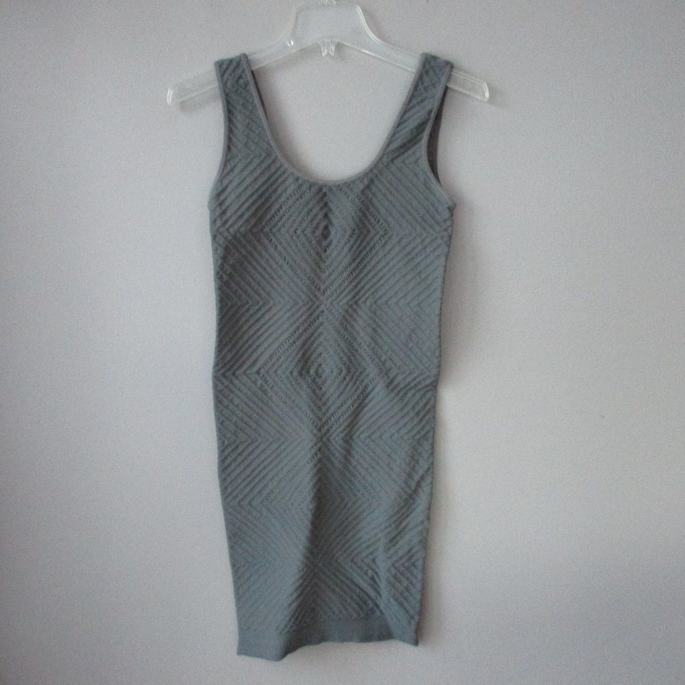 Womens BCBGeneration Gray Bodycon Dress Tank Size Medium